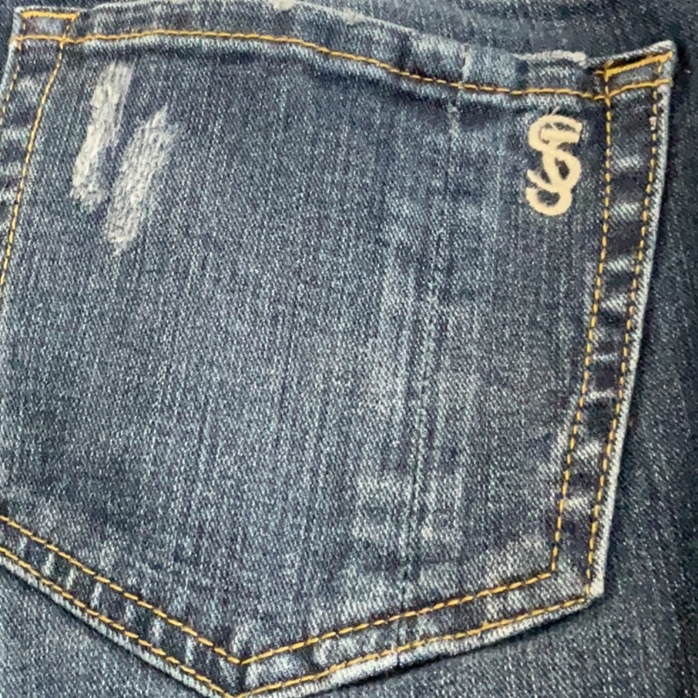 Slink Shorts Jean Curvy Size 14 - Picture 6 of 8